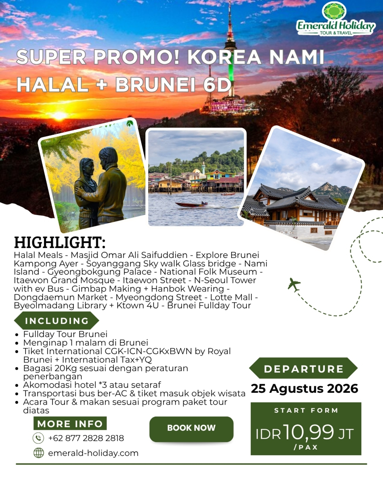 SUPER PROMO! KOREA NAMI HALAL BRUNEI 6D